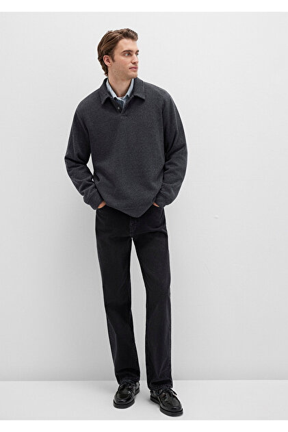Mavi Antrasit Polo Sweatshirt 0S10476-80023 - Fiyatı, Yorumları