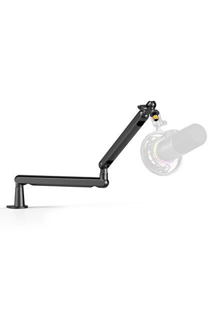 BM88 Microphone Boom Arm, Adjustable Low Profile Mic Arm with Desk Mount Clamp,Cable S