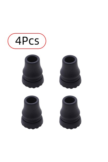 Inner diameter(16mm) 4Pcs 16-22mm Anti Slip Rubber Pads Cover Canes, Crutches, Bottom Pads, Protecti