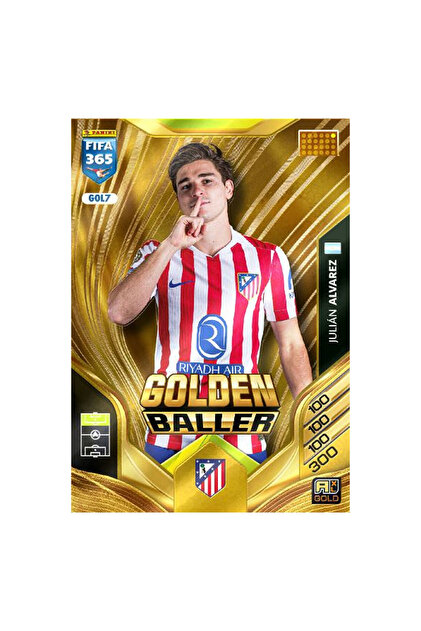 hediyecik Panini Fifa 365 2026 Julian Alvarez Golden Baller Oyun