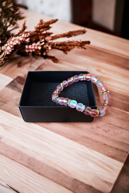 Orange Thermal Quartz Stone Bracelet Natural Stone Bracelet Natural Stones Original Bracelet Stone