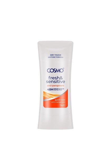 COSMO Fresh Sensitive Antiperspirant Stick for Women – 75g | 48-Hour Odor Protection, Alcohol-Free, Gentle on Skin