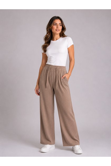 Women's Crepe Fabric Summer Pants