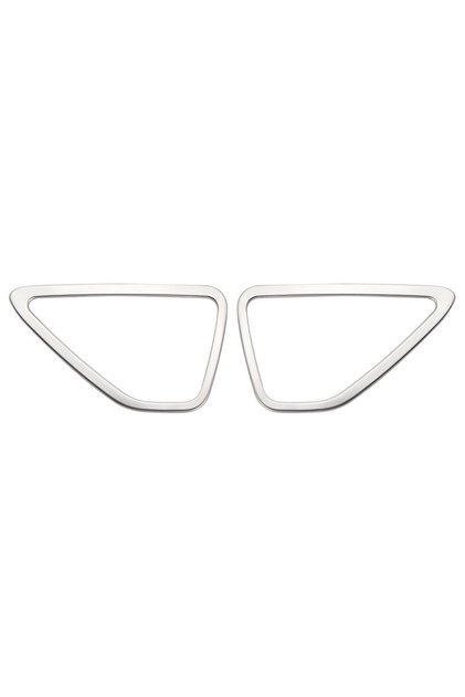 Silver For Peugeot 2008 2019-2023 E2008 2020-2022 208 2020-2023 E208 2020-2023 AC Vent Frame Cover A