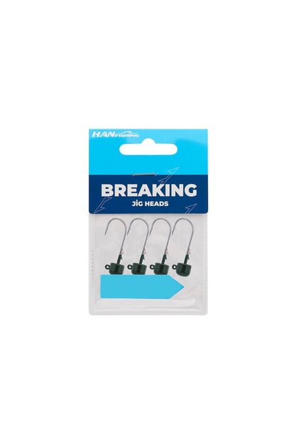 Breaking Mushroom Green Jighead