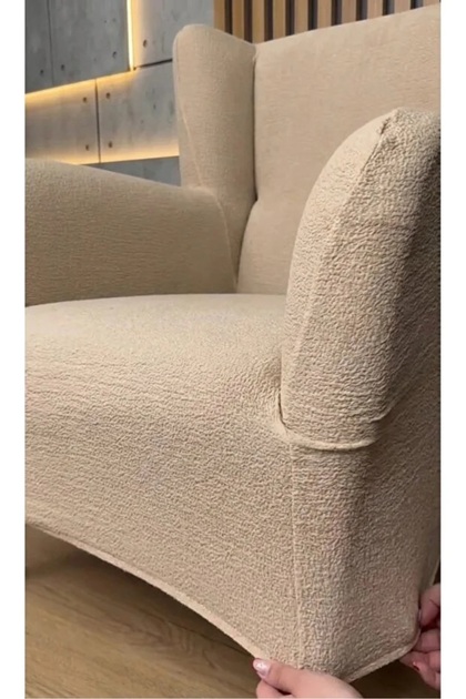 Buklet Bohem Berjer Sofa Cover 1 Piece
