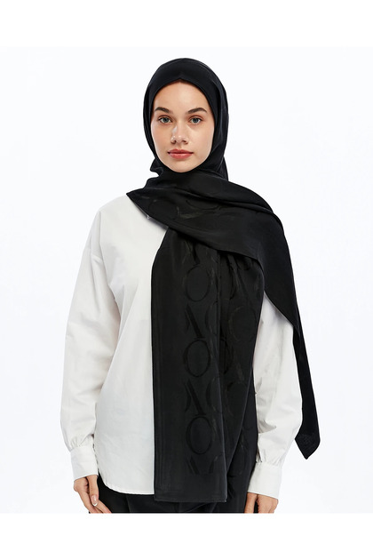 Alia Vo Motif Pattern Shawl - 6545-09