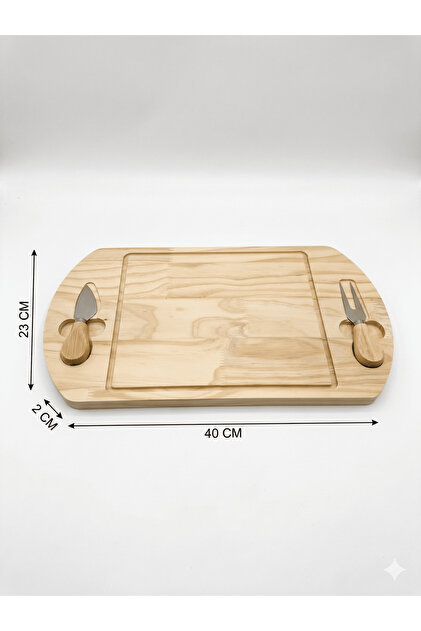 Lonya Wooden Cheese Presentation Set - 36