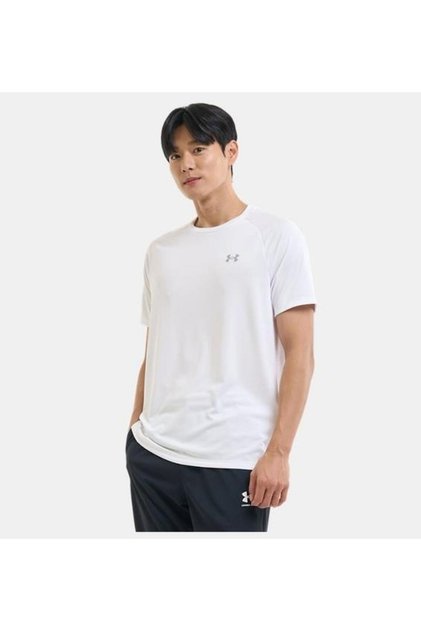 Ua Tech 2.0 Ss Tee White