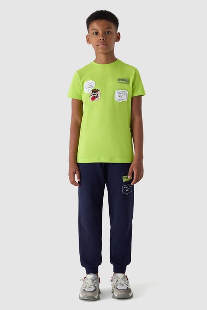 Erkek Çocuk Yeşil Tshirt
