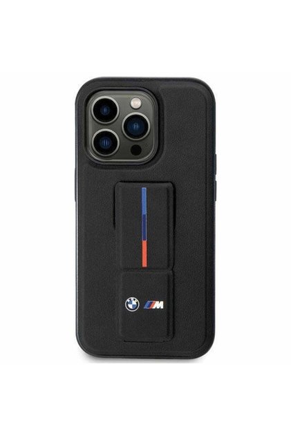 Husă BMHCP14M22GSLK pentru iPhone 14 Plus 6.7 ", neagră, rigidă, Grip Hot Stamp