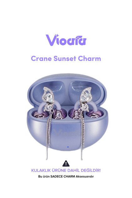 Klips Kulaklık Uyumlu Charm Süsü (2 ADET)