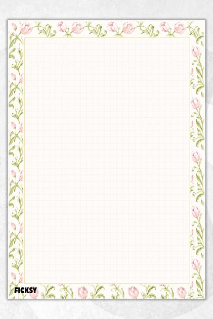A4 Notepad Checkered Notebook - 50 Sheets - Memopad - Notepad - Notepad - Note Paper
