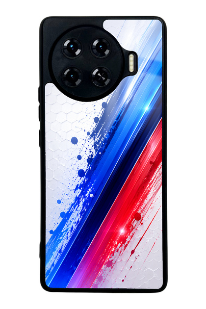 Tecno Spark 20 Pro Plus Blue M2 Design Glossy Phone Case