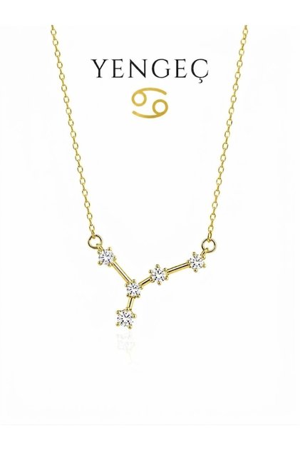 Cancer Zodiac Star Map Necklace
