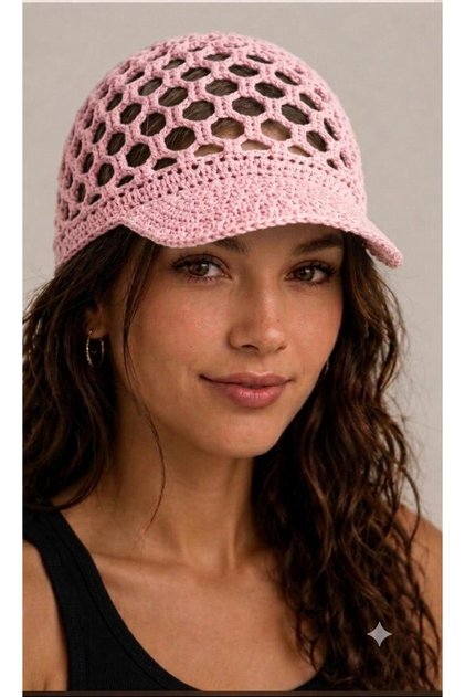 Mesh Summer Hat Beanie Vintage Bohemian Women's Accessory