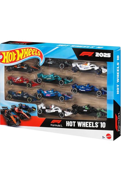 HOT WHEELS Formula 1 10'lu Araba Seti JMM24 - Fiyatı, Yorumları
