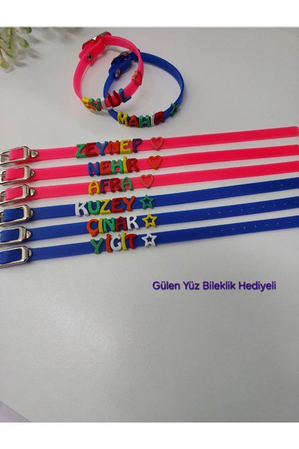 1 Adet İsimli Çocuk Bileklik
