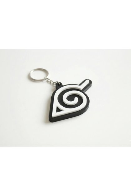 Naruto Hidden Leaf Village Logo Keychain