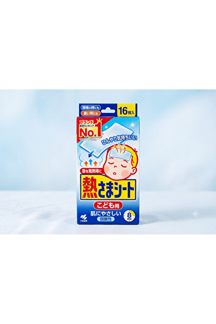 KOBAYASHİ Netsusama Cooling Gel Sheets (16 Adet) - Ateş Düşürücü Jel Bant