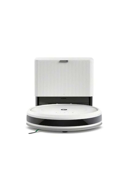 Почистващ робот Roomba Combo Essential 2, бял, 3 колела, капацитет на контейнера за прах 0.4 л, с докинг станция AutoEmpty