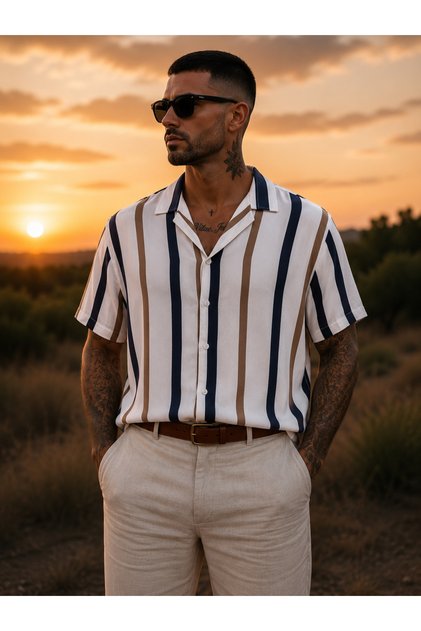 Oversize Viscose Shirt