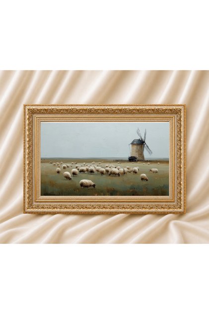 Vintage Framed Painting, Classic Antique Framed Painting Models