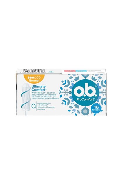 O.B | ProComfort Normal Ταμπόν Μεσαίας Ροής | 16τμχ