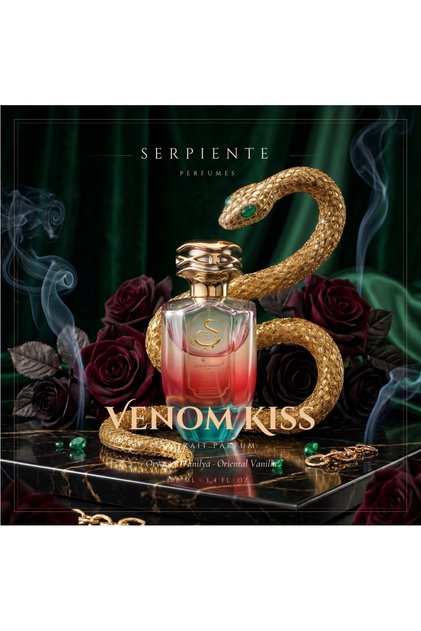 Serpiente Venom Kiss Extrait Kadın Parfüm 100ml - Hipnotize Eden Tatlı Zehir