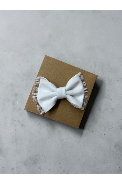 Tulle Detailed Hairless Baby Clip