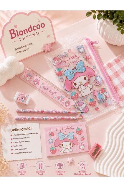 My Melody Okul Kırtasiye Seti