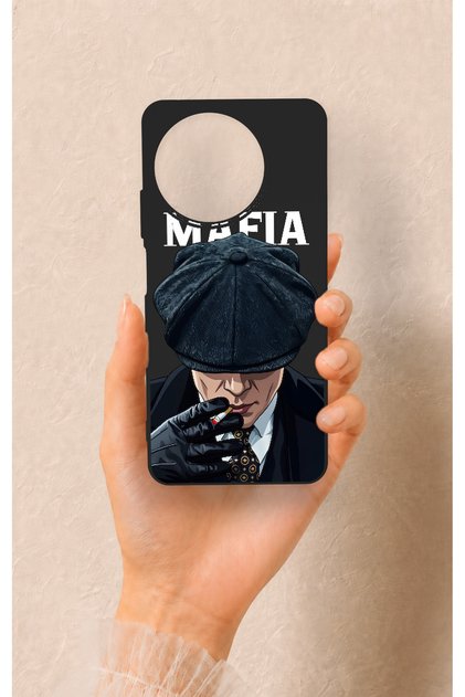 Realme 11 Compatible Mafia Patterned Silicone Case