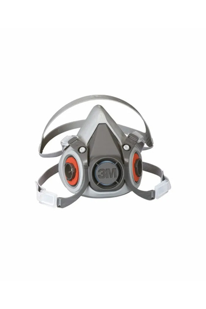 Semimască de protecție respiratorie, 3M 6200 fara, culoarea gri