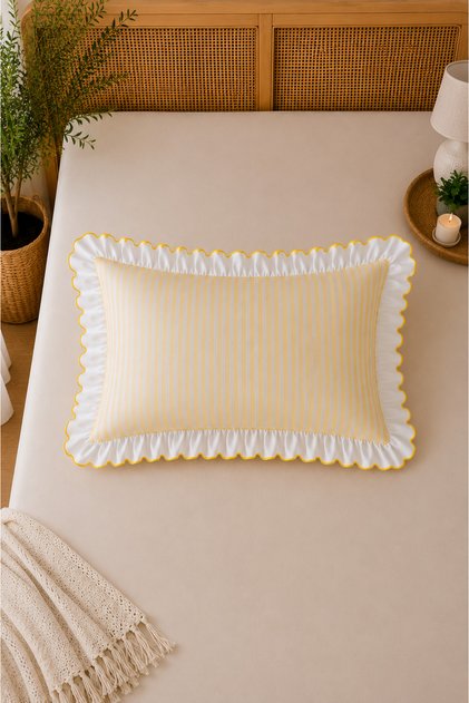 Nora Ruffle Pillowcase |   1 Piece |   50 X 70 cm
