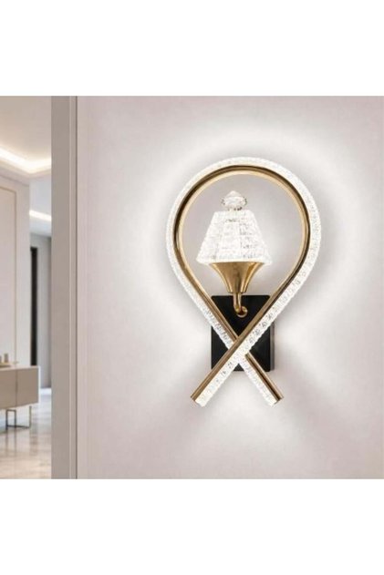 Multi Light Gold Crystal Wall Lighting - Model 1440