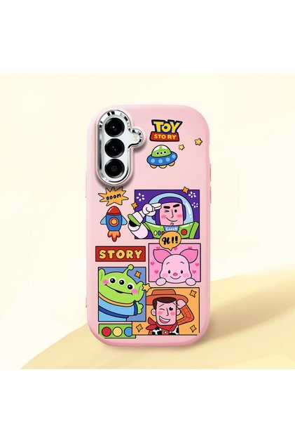 Pink Silicone Case with Shock-Absorbing Camera Protections Compatible with Samsung Galaxy A56