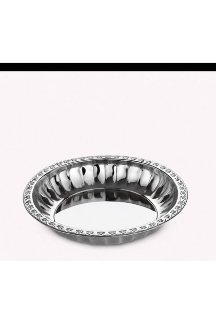 Stainless Steel Fruit Salad Plate 21cm