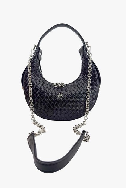 67-7143 Women's Black Crossbody Bag