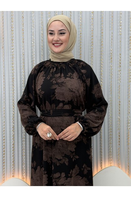 GÜLŞAH ŞİFON ELBİSE