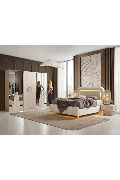 POTENZA MDF YATAK ODASI TAKIMI 2+2+2 MODÜLER