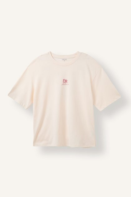 100% Cotton Printed Boxy Fit Short Sleeve T-Shirt H7910Ax26Au