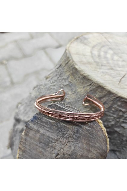 Pure Copper Tensor Bracelet - Handmade Authentic Jewelry