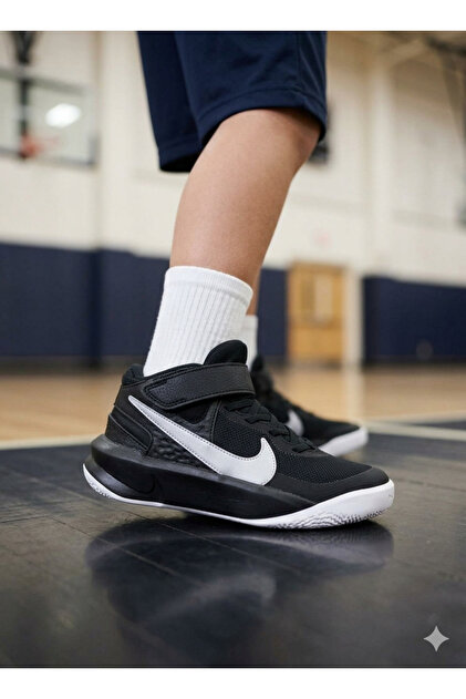 Nike Team Hustle D 10 Flyease (gs) unisex basketbol ayakkabısı