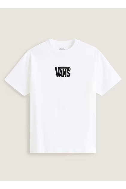 Beyaz Erkek T-Shirt VN000SWDYB21 Stretch Logo SS T