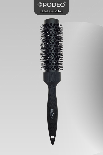 Black Melissa 204 SAÇ FIRÇASI Fön, Tarama, Şekillendirme - Isıya Dayanıklı 48MM