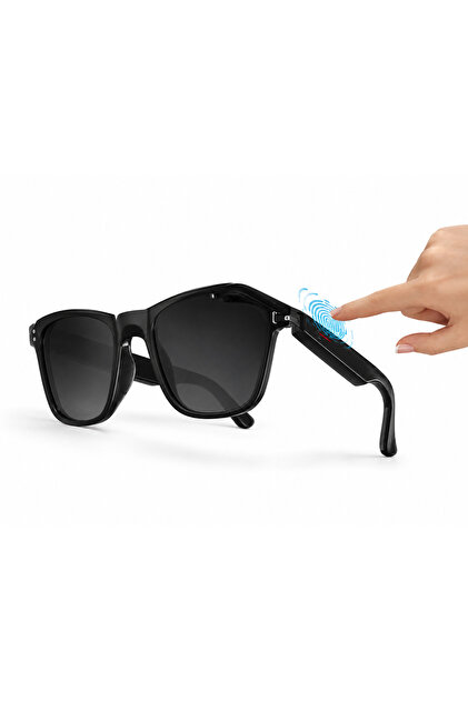 SG-19 Pro Smart Audio Glasses Bluetooth Wireless Hi-Fi Black