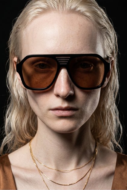 Argoz Black Brown Sunglasses