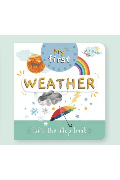 Carte Lift The Flap - Little Wonders - Weather