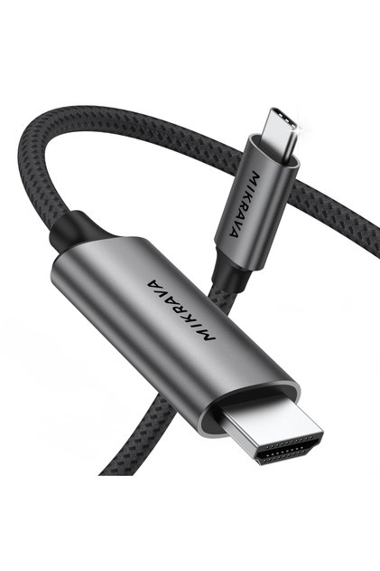 كابل USB C إلى HDMI (4K@60Hz، 1080P@165Hz) HDR HDCP من النوع C إلى HDMI 2.0 - 2 متر