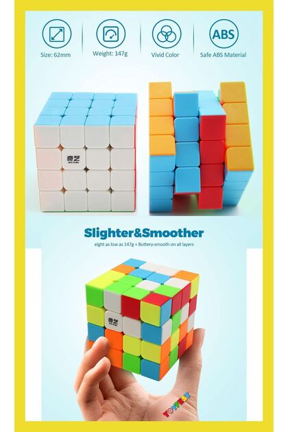 4x4 qy speed intelligence cube mind cube rubik's cube